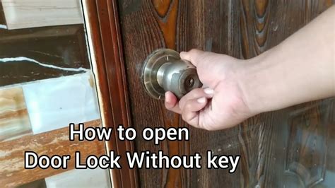 how to open a master lock without a key|6 Ways To Unlock A Door Without A Key .
